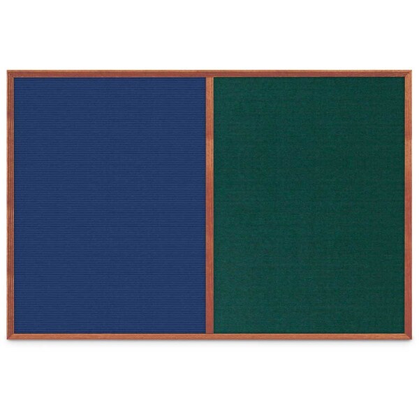 Slim Style Indoor Enclosed Corkboard, 24